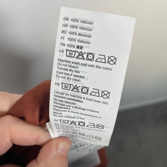 NWT RVCA Women’s Capital Knot Tank Dress in Rust Size L - Picture 15 of 17